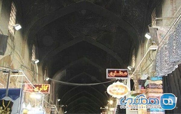 آتش با بازار وکیل شیراز چه کرد؟